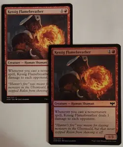 Kessig Flamebreather MTG VOW 164 NM Crimson Vow Burn Red Common NM - Image 2