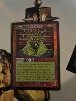 1x Chaotic Goo MTG Secret Lair Drop Rare Retro Foil NM - Image 1