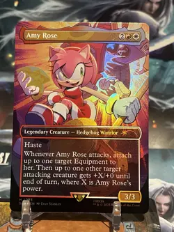 MTG | Amy Rose [Secret Lair Sonic]✨FOIL✨ - Image 1
