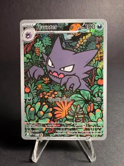 Pokemon TCG Haunter Illustration Rare 027 Promo Mega Battle Deck NM 👻 - Image 1