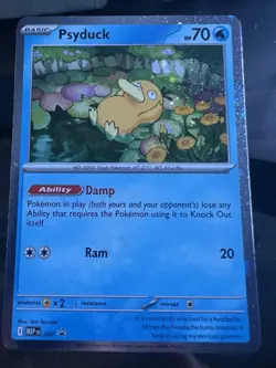 Psyduck 007 Cosmos Holo Promo - Pokemon TCG Mega Evolution -NM/M - Image 1