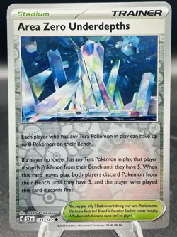 Pokemon Area Zero Underdepths 131/142 Stellar Crown Trainer (x4 Playset) NM - Image 2
