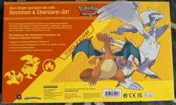 Pokemon TCG Reshiram & Charizard GX Premium Collection Box Sealed - Image 2