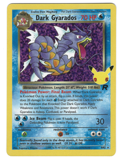 Pokemon TCG Celebrations Classic Collection Dark Gyarados Holo 8/82 NM/M - Image 1