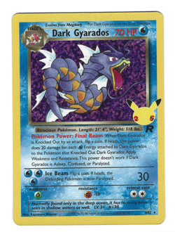 Pokemon TCG Celebrations Classic Collection Dark Gyarados Holo 8/82 NM/M - Image 3