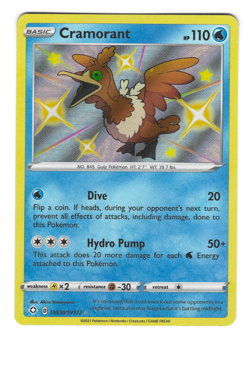 Pokemon TCG Shining Fates Shiny Vault Cramorant Holo SV030/SV122 NM/M - Image 1