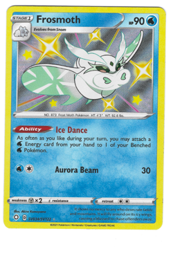 Pokemon TCG Shining Fates Shiny Vault Frosmoth Holo SV034/SV122 LP - Image 1