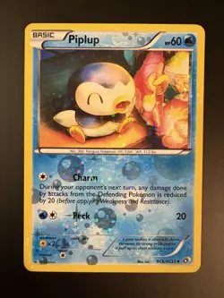 Piplup RC6/RC25 Pokemon Legendary Treasures Radiant Collection Holo MP/HP - Image 1