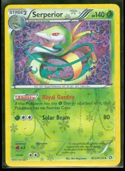 Pokemon SERPERIOR RC3/RC25 Legendary Treasures - HOLO - NEAR MINT/MINT - Image 1