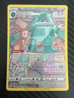 Pokemon TCG Bronzong Sword & Shield Astral Radiance TG11/TG30 Holo Rare VLP - Image 1