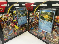 Set Of 2 Pokemon Mega Evolution 3 Pack Blisters - Psyduck & Golduck - Image 1