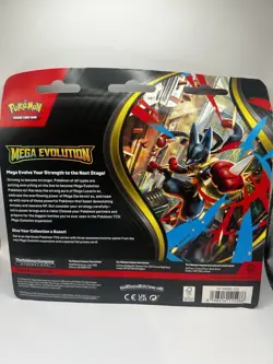 Set Of 2 Pokemon Mega Evolution 3 Pack Blisters - Psyduck & Golduck - Image 4