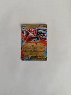 Pokemon TCG Mega Lucario ex 077/132 Mega Evolution Double Rare Holo JW - Image 1