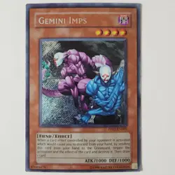 Gemini Imps - PP01-EN005 - HP - Secret Rare - Unlimited - Yugioh - Image 1