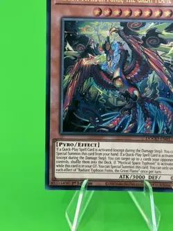 Yu-Gi-Oh Doom Of Dimensions Radiant Typhoon Fonix, The Great Flame UR DOOD-EN017 - Image 5