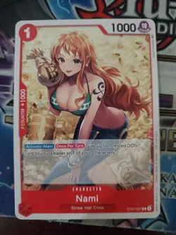 One Piece Card Game Nami ST01-007 AA Tournament Pack Vol.3 English - Image 1