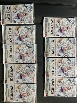 One Piece Card Game OP-05 ENGLISH Awakening Of The New Era Sealed Booster Packs - Image 1