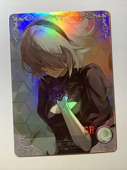 2B Yorha Nier Automata Foil NS-10 SR 22 Goddess Story Anime Waifu Card Girl Sexy - Image 1