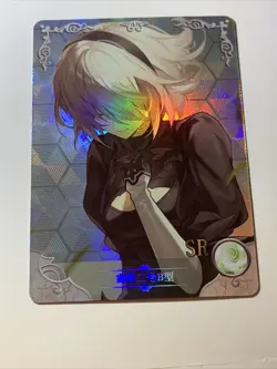 2B Yorha Nier Automata Foil NS-10 SR 22 Goddess Story Anime Waifu Card Girl Sexy - Image 5