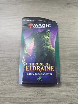 Magic The Gathering Throne of Eldraine Green theme Booster - Image 1