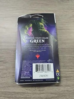 Magic The Gathering Throne of Eldraine Green theme Booster - Image 2