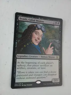 MTG Braids, Cabal Minion Eternal Masters Foil Magic NM - Image 1