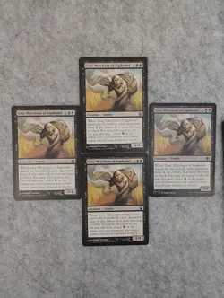 Gray Merchant of Asphodel - 3x Theros 1x Commander 2014 - Playset Magic MTG - Image 1