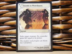 MTG Swords to Plowshares 153 | FUTURE SIGHT | NM Near Mint | MB2 | 2024 - Image 1