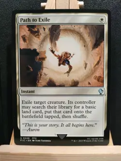 Path to Exile - Final Fantasy Commander - Uncommon - NM (see pics) MTG - Image 1