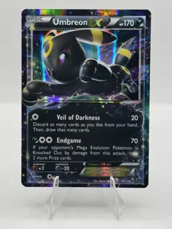 Pokemon Umbreon-EX TCG Holo Rare Card Fates Collide 55/124 - Image 1