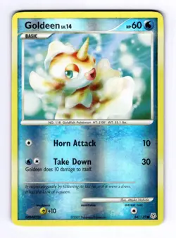 Goldeen Diamond and Pearl #84 (2007) Common Reverse Holo NM Pokemon - Image 1