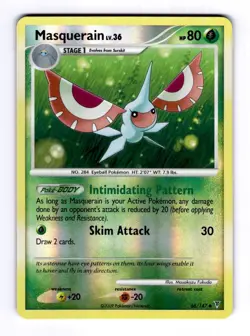 Masquerain Supreme Victors #68 (2009) Uncommon Reverse Holo NM Pokemon - Image 1