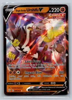 2021 Sword & Shield - Battle Styles Single Strike Urshifu V Basic/Rare Holo V - Image 1