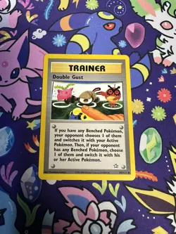Double Gust Neo Genesis Unlimited 100/111 Pokemon TCG Vintage WOTC - Image 1