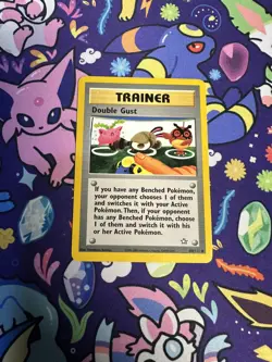 Double Gust Neo Genesis Unlimited 100/111 Pokemon TCG Vintage WOTC - Image 1