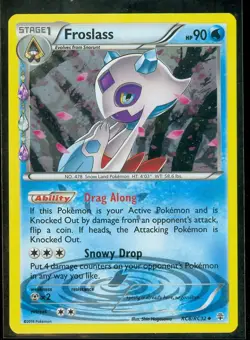 Pokemon FROSLASS RC8/RC32 - Generations - RARE HOLO - NEAR MINT/MINT - Image 1