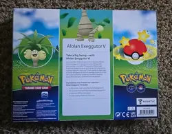 Pokemon Go Alolan Exeggutor V Box (4 Booster + 1 Promo) - Image 2