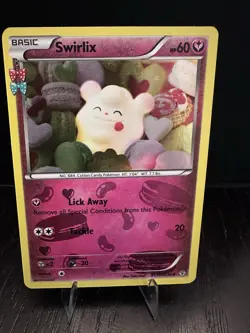 Swirlix RC19/RC32 Reverse Holo XY Generations Radiant Collection Pokemon - Image 1