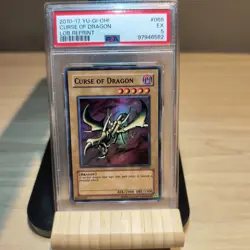 2010 Curse of Dragon Vintage LOB-066 - Yugioh Reprint PSA Graded Card POP 1 - Image 1