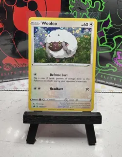 Pokemon Card Wooloo SWSH011 Black Star Promo General Mills Near Mint - Image 1