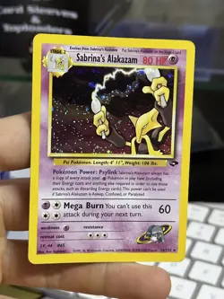 #2 Sabrina's Alakazam 16/132 Gym Challenge 2000 Holo Rare WOTC Pokemon Card TCG - Image 3