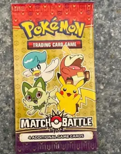 (Lot Of 2) - 2023 Pokemon McDonalds Match Battle TGC Card Packs - Sealed - Image 2