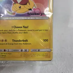 Pokemon Ash's Pikachu - SM108 - Promo I Choose You Movie Card SEALED - Image 5