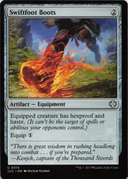 Swiftfoot Boots U Commander: The Lost Caverns of Ixalan 314 LP-NM - Image 1