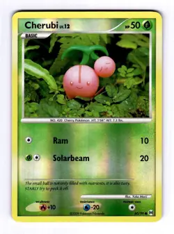 Cherubi Arceus #60 (2009) Common Reverse Holo NM Pokemon - Image 1