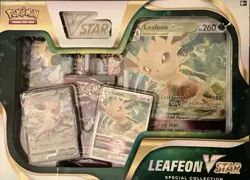 Pokemon TCG Leafeon VStar Special Collection Box Brand New - Image 1