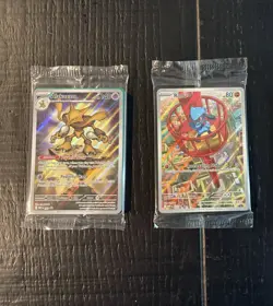 Pokemon Mega Evolution Alakazam 009 & Riolu 010 Black Star Promos Sealed - Image 1