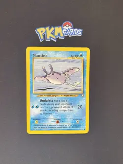 Pokemon TCG Mantine Neo Genesis 64/111 Regular MP. - Image 1