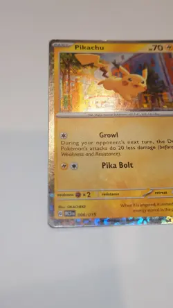 Pokemon TCG: Pikachu -006/015- McDonald's Promos 2023 (M23) - Image 5