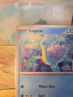 Pokemon Scarlet & Violet Stellar Crown 7-11 Promo Lapras Sealed U.S. Seller - Image 3